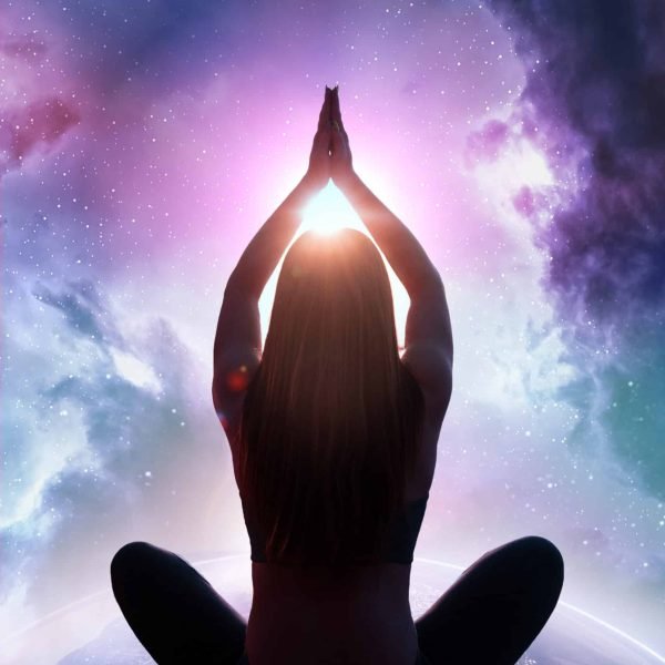 woman-meditating-with-abstract-background-full-shot